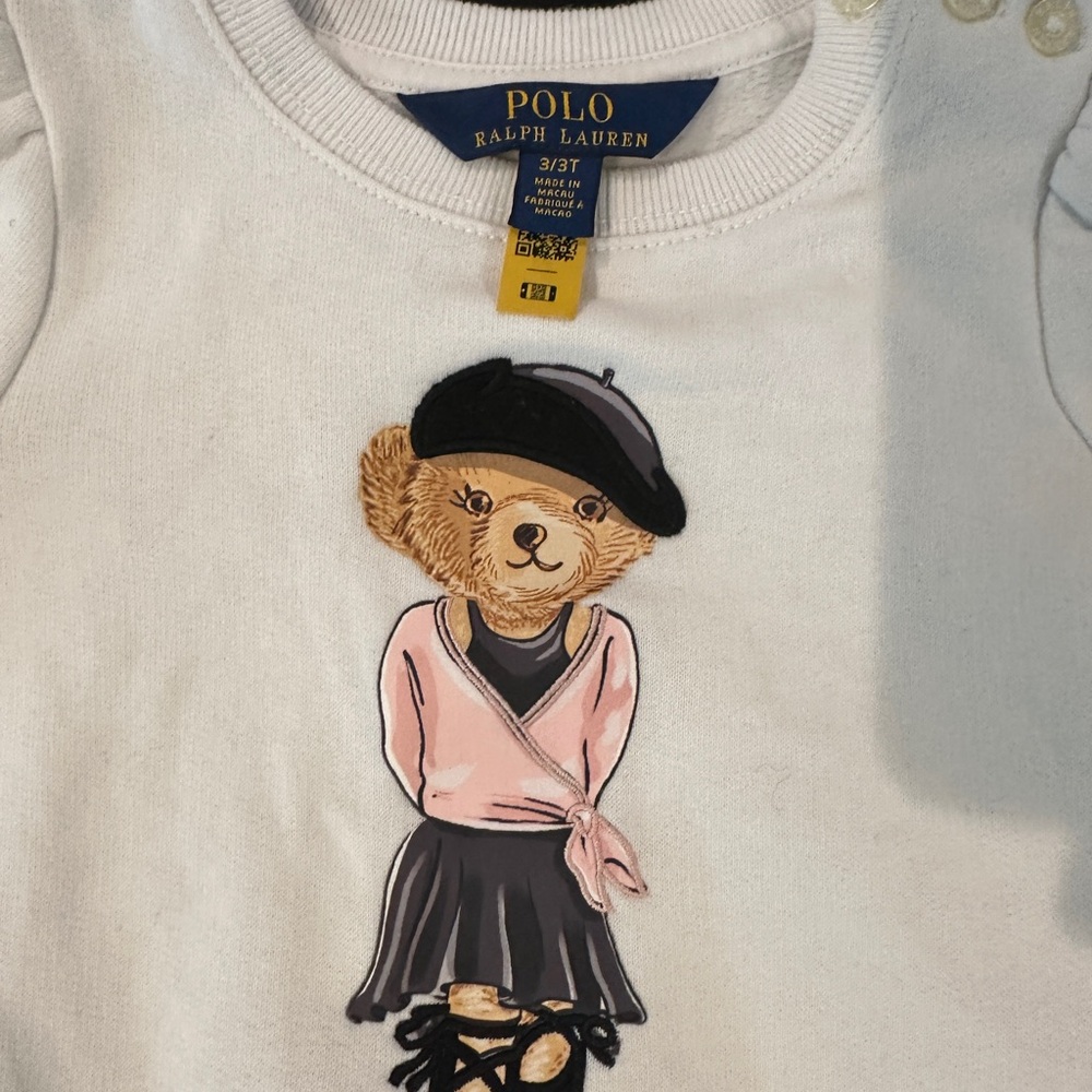 Toddler Girls: Ralph Lauren Sweatshirt